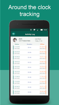Download Last Seen Online Tracker Alat untuk Android tangkapan layar 3