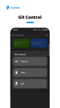 Download HopWeb: Edit & Run PHP/HTML Alat untuk Android tangkapan layar 3