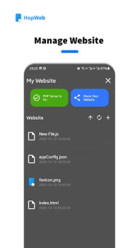 Download HopWeb: Edit & Run PHP/HTML Alat untuk Android tangkapan layar 5
