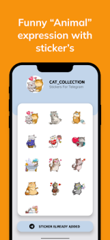 Download Stickers For Telegram Alat untuk Android tangkapan layar 4