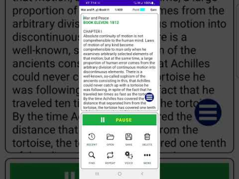 Download TTS Reader - Text to Speech Kerja untuk Android tangkapan layar 8