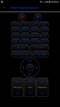 Download Universal Projector Remote Con Alat untuk Android tangkapan layar 2