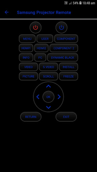 Download Universal Projector Remote Con Alat untuk Android tangkapan layar 3