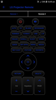 Download Universal Projector Remote Con Alat untuk Android tangkapan layar 5