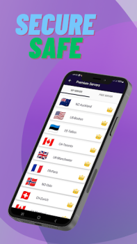Download VPN PLUS: SAFE & SECURE VPN Alat untuk Android tangkapan layar 2