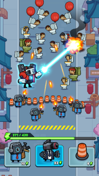 Download Alien Fight: Police vs Zombie Permainan kasual untuk Android tangkapan layar 2