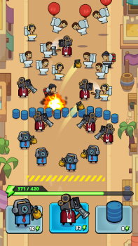 Download Alien Fight: Police vs Zombie Permainan kasual untuk Android tangkapan layar 5