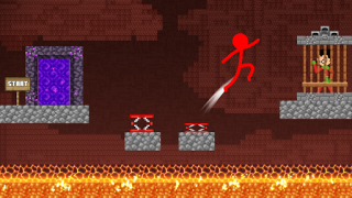 Download Stick-man Parkour Run Petualangan untuk Android tangkapan layar 6