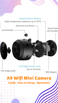 Download A9 Wifi Mini Camera App Guide Alat untuk Android tangkapan layar 4