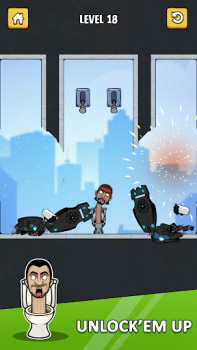 Download Head Monster: Move Survival Permainan kasual untuk Android tangkapan layar 5