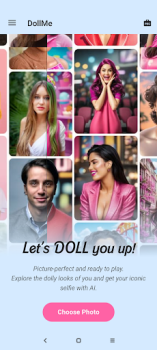 Download DollMe - Selfie generator Foto untuk Android tangkapan layar 5