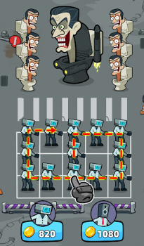 Download Merge War: Monster vs Cyberman Arkade untuk Android tangkapan layar 4