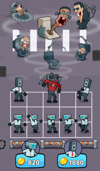 Download Merge War: Monster vs Cyberman Arkade untuk Android tangkapan layar 6