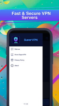 Download Super VPN - Stable & Fast VPN Alat untuk Android tangkapan layar 2
