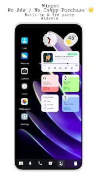 Download Mac OS Launcher Plus Personalisasi untuk Android tangkapan layar 2