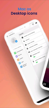 Download Mac OS Launcher Plus Personalisasi untuk Android tangkapan layar 6