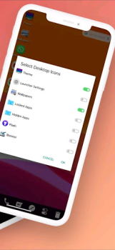 Download Mac OS Launcher Plus Personalisasi untuk Android tangkapan layar 7