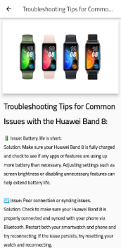 Download Huawei Band 8 Instructions Alat untuk Android tangkapan layar 6