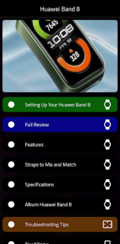Download Huawei Band 8 Instructions Alat untuk Android tangkapan layar 7