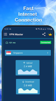 Download VPN Master - Fast Secure Proxy Alat untuk Android tangkapan layar 2