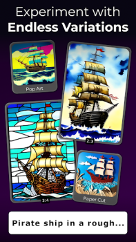 Download CreArt - AI Art Generator Seni dan Desain untuk Android tangkapan layar 6