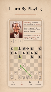 Download Learn Chess with Dr. Wolf Permainan meja untuk Android tangkapan layar 3