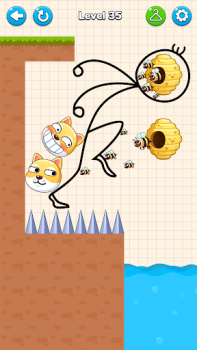 Download Draw to Save - Save the Dog Permainan kasual untuk Android tangkapan layar 4