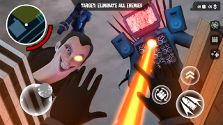 Download Skbidi Toilet War: FPS Shooter Game aksi untuk Android tangkapan layar 2