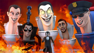 Download Skbidi Toilet War: FPS Shooter Game aksi untuk Android tangkapan layar 6