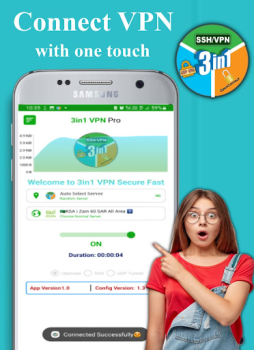 Download 3in1 ViP VPN Komunikasi untuk Android tangkapan layar 2