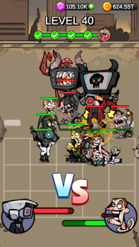 Download Toilet Monster Merge Games Arkade untuk Android tangkapan layar 7