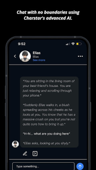 Download Charstar: AI Character Chat Hiburan untuk Android tangkapan layar 2