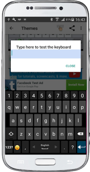 Download Classic Big Keyboard Alat untuk Android tangkapan layar 2