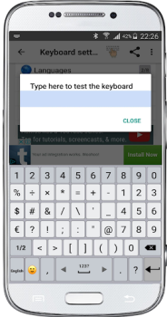 Download Classic Big Keyboard Alat untuk Android tangkapan layar 6