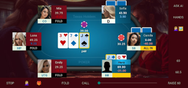 Download Adult Sexy Bikini Girls Poker Permainan papan untuk Android tangkapan layar 4