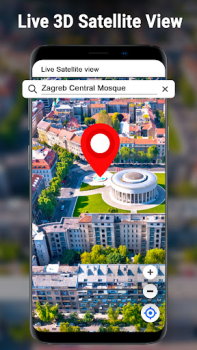 Download GPS Earth Map Satellite View Peta dan navigasi untuk Android tangkapan layar 7