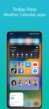 Download iOS 17 Launcher - Phone 15 Pro Personalisasi untuk Android tangkapan layar 5