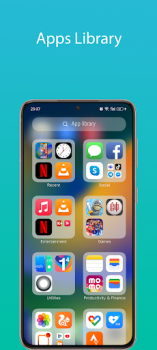 Download iOS 17 Launcher - Phone 15 Pro Personalisasi untuk Android tangkapan layar 7