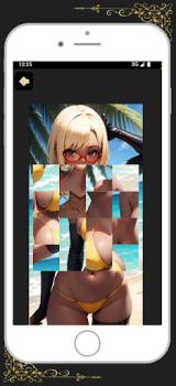 Download Adult puzzle-Sexy animate girl Permainan kasual untuk Android tangkapan layar 2
