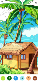 Download Pop Color - Paint by number Permainan meja untuk Android tangkapan layar 2