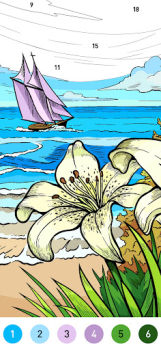 Download Pop Color - Paint by number Permainan meja untuk Android tangkapan layar 4