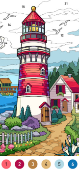 Download Pop Color - Paint by number Permainan meja untuk Android tangkapan layar 5