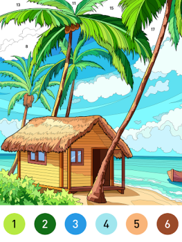 Download Pop Color - Paint by number Permainan meja untuk Android tangkapan layar 7