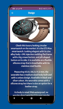 Download GT3 Max Smartwatch guide Pendidikan untuk Android tangkapan layar 3