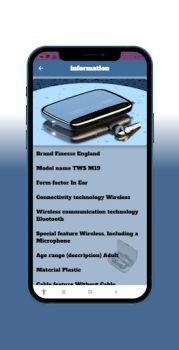 Download M19 TWS Wireless Guide Buku dan Referensi untuk Android tangkapan layar 4