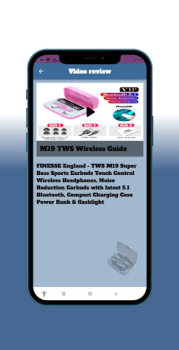 Download M19 TWS Wireless Guide Buku dan Referensi untuk Android tangkapan layar 5