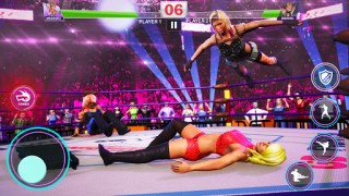 Download Girls wrestling fight game Game aksi untuk Android tangkapan layar 6