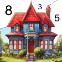 Download  House Color by number game