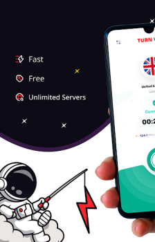 Download Turn VPN - Fast & Secure VPN Alat untuk Android tangkapan layar 5