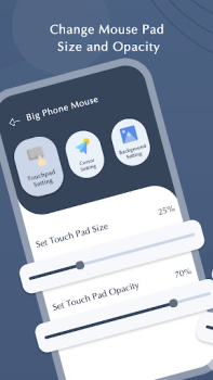 Download Big Phone Mouse - Big Cursor Alat untuk Android tangkapan layar 3
